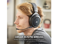 Слушалки Corsair  HS70 PRO WIRELESS Gaming Headset Cream (EU) 