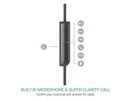 Слушалки TCL MTRO200, Shadow Black