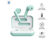 Слушалки TRUST Primo Touch Bluetooth Wireless Earphones - Mint