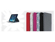 Калъфи за таблети Speck iPad Air StyleFolio, сиво-розов