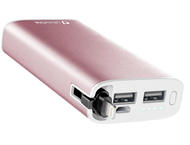 Външни батерии Cellular line Unique Design за Apple 6700mAh, розова
