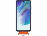 Калъфи Samsung Galaxy S21 FE 5G Silicone Cover with Strap, Navy