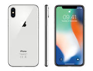 Смартфони Apple iPhone X 64GB, сребрист цвят, ремаркетиран