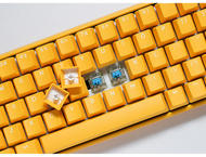 Клавиатури Ducky One 3 Yellow SF 65, Cherry MX Silent Red суичове