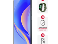 Смартфони Huawei nova Y90 Midnight Black + Huawei Band 7 Wilderness Green