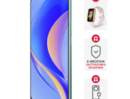 Смартфони Huawei nova Y90 Emerald Green + Huawei Band 7 Nebula Pink