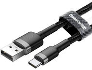 Кабели и Адаптери Baseus Cafule USB-A към USB Type-C, 3A, 0.5м, черен 