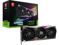 Видео карти MSI GeForce RTX 4090 GAMING TRIO 24G