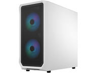 Кутии Fractal Design Focus 2 RGB White TG Clear Tint