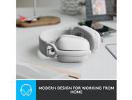 Слушалки Logitech Zone Vibe 100, white