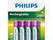 Батерии за камери  PHILIPS Rechargeable презареждаща батерия AA 2100 mAh 4-blister 