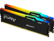 Оперативна памет 64GB (2x32GB) DDR5 5600 MT/s Kingston FURY BEAST RGB AMD EXPO