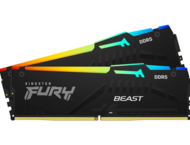Оперативна памет 64GB (2x32GB) DDR5 5600 MT/s Kingston FURY BEAST RGB AMD EXPO