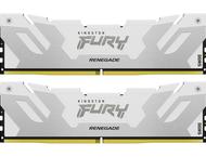 Оперативна памет 32GB (2x16GB) DDR5 6400 MT/s Kingston Fury Renegade White