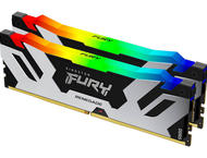 Оперативна памет 64GB (2x32GB) DDR5 6000 MT/s Kingston Fury Renegade RGB Silver