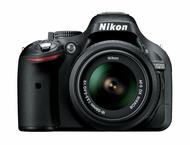 DSLR Nikon D5200 + обектив Nikon AF-S DX VR Zoom-Nikkor 18-55mm f/3.5-5.6G