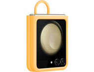 Калъфи Samsung Galaxy Z Flip5 силиконов калъф с ринг, Apricot