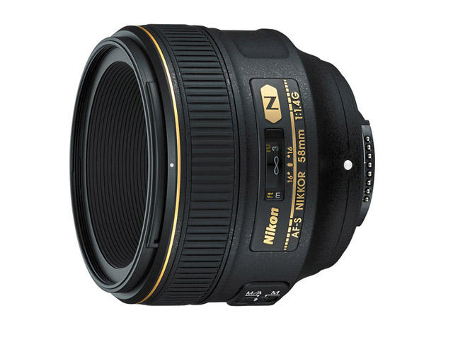 DSLR обективи Nikon AF-S 58mm f/1.4G