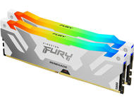 Оперативна памет 32GB (2x16GB) DDR5 7200 MT/s Kingston Fury Renegade RGB White XMP