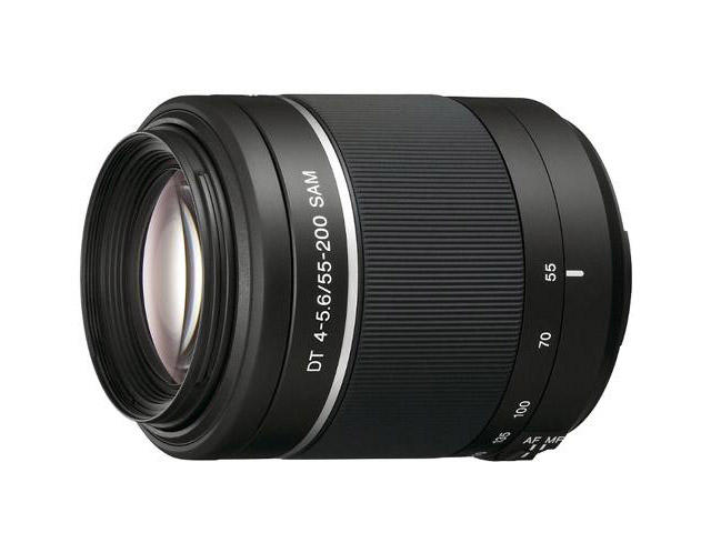 DSLR обективи Sony SAL 55-200mm f/4.0-5.6 DT SAM