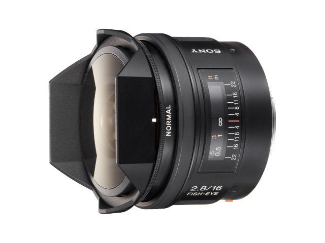 DSLR обективи Sony 16mm f/2.8 Fisheye