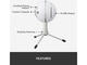 Микрофони Logitech Snowball Ice, White