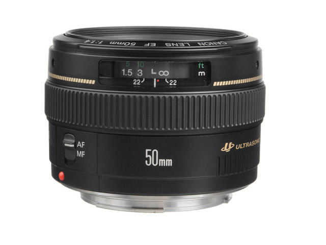 DSLR обективи Canon EF 50mm f/1.4 USM
