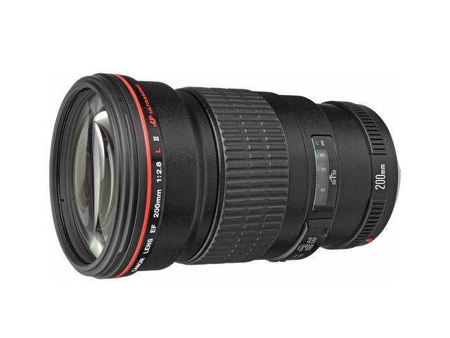 DSLR обективи Canon EF 200mm f/2.8L II USM