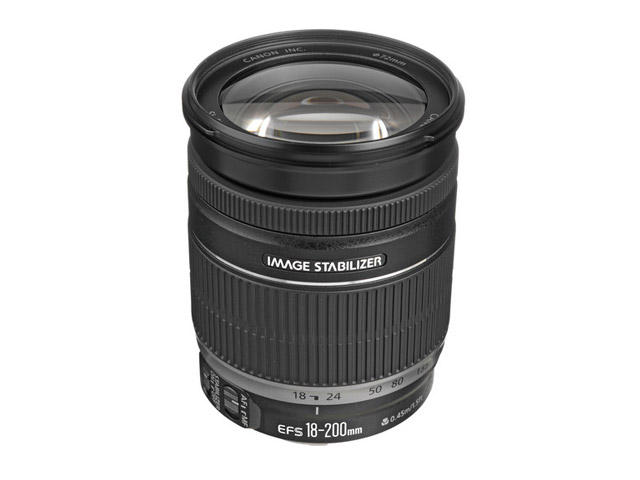 DSLR обективи Canon EF-S 18-200mm f/3.5-5.6 IS