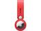 Тракери Apple AirTag Leather Loop - Red