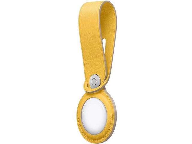 Тракери Apple AirTag Leather Loop - Meyer Lemon (Seasonal Summer2021)