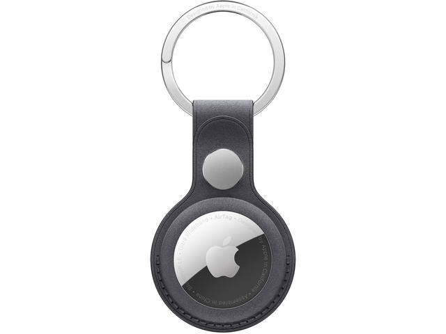 Тракери Apple AirTag FineWoven Key Ring - Black