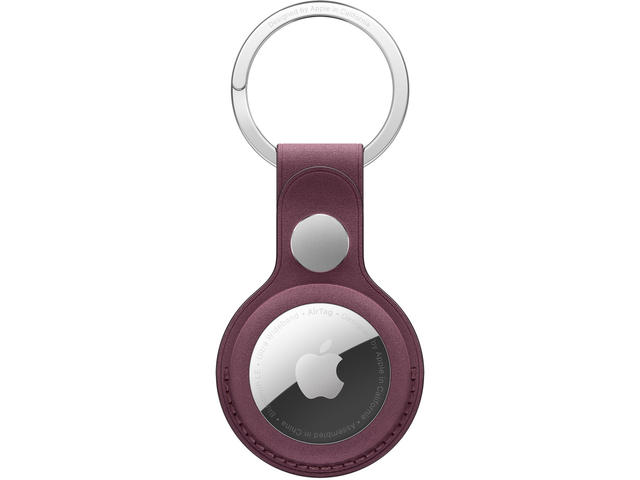 Тракери Apple AirTag FineWoven Key Ring - Mulberry