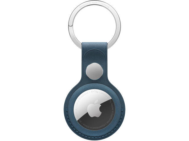 Тракери Apple AirTag FineWoven Key Ring - Pacific Blue