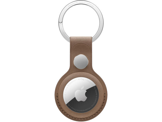 Тракери Apple AirTag FineWoven Key Ring - Taupe