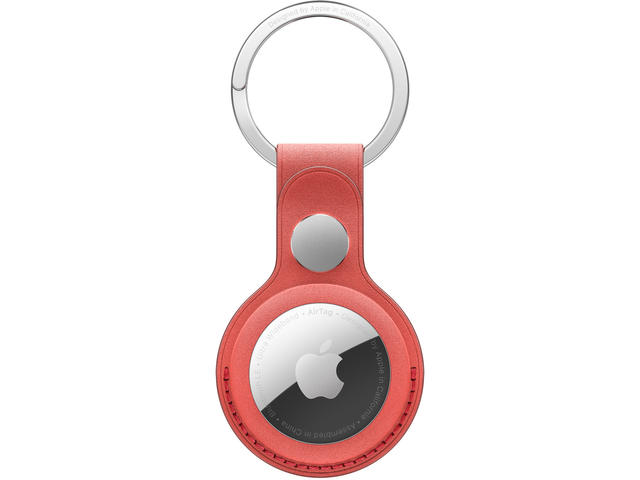 Тракери Apple AirTag FineWoven Key Ring - Coral
