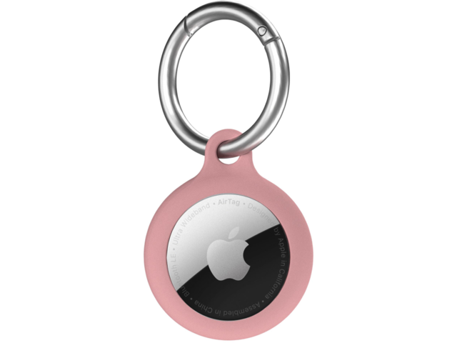Тракери Next One Silicone Key Clip for AirTag - Ballet Pink