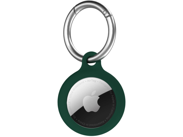 Тракери Next One Silicone Key Clip for AirTag - Leaf Green