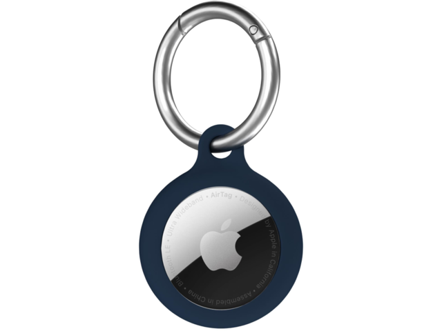Тракери Next One Silicone Key Clip for AirTag - Marine Blue