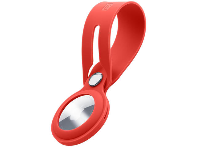 Тракери Cellular line Loop за Apple AirTag, в червено