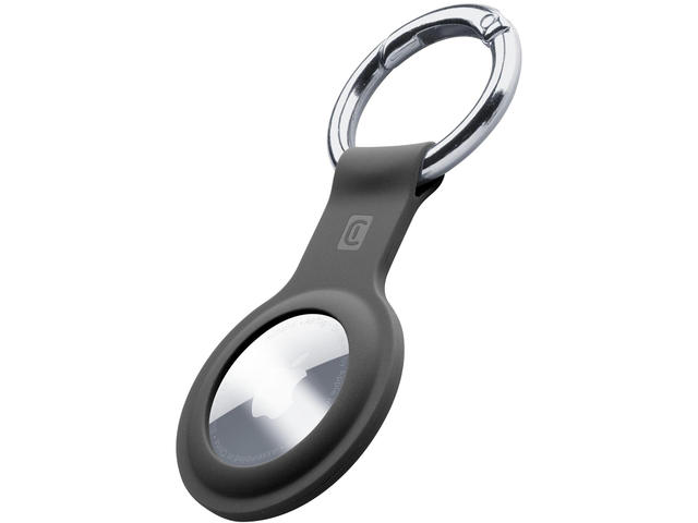 Тракери Cellular line Key Ring за Apple AirTag, в черно