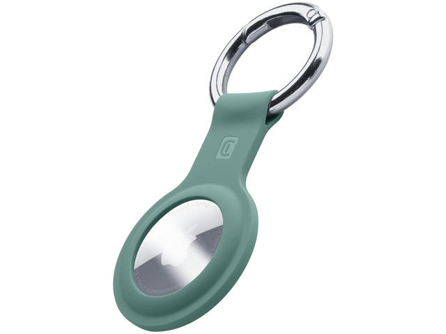 Тракери Cellular line Key Ring за Apple AirTag, в зелено