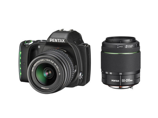 DSLR Pentax K-S1 с обективи 18-55mm и 50-200mm
