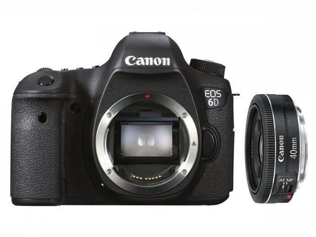 DSLR Canon EOS 6D с обектив 40mm STM