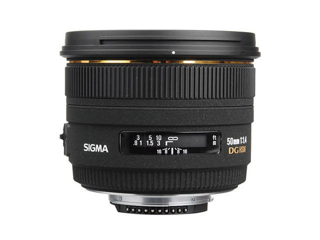 DSLR обективи Sigma 50mm f/1.4 EX DG HSM