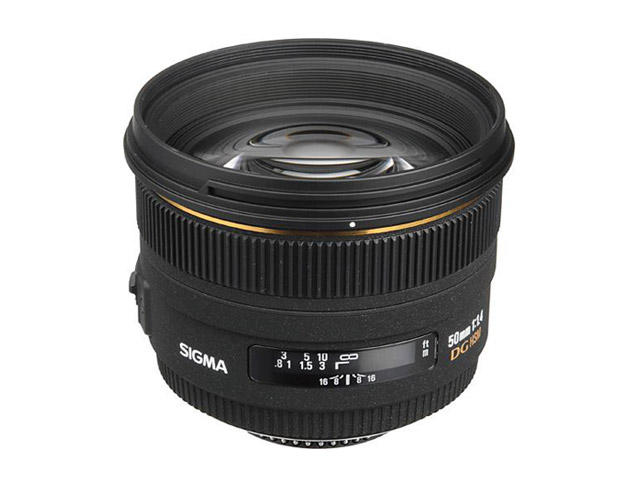 DSLR обективи Sigma 50mm f/1.4 EX DG HSM