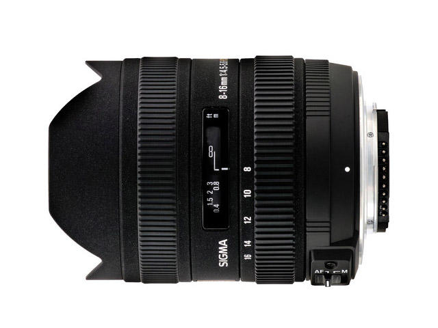 DSLR обективи Sigma 8-16mm f/4.5-5.6 DC HSM