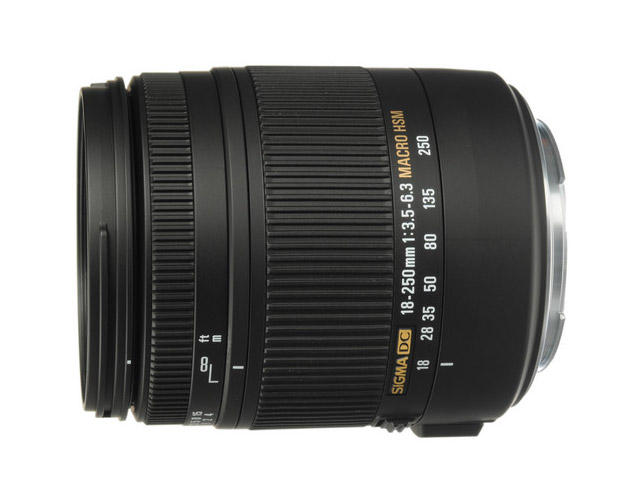 DSLR обективи Sigma 18-250mm f/3.5-6.3 DC Macro OS HSM