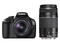 DSLR Canon EOS 1100D с обективи 18-55mm III и 75-300mm III