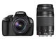 DSLR Canon EOS 1100D с обективи 18-55mm III и 75-300mm III